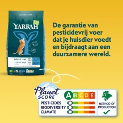 Yarrah Bio Kattenvoer Adult Vis 800 gr
