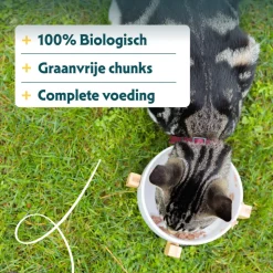 Yarrah Bio Kattenvoer Chunks Kip & Rund 100 gr