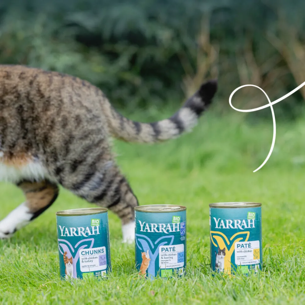 Yarrah Bio Kattenvoer Chunks Kip 405 gr