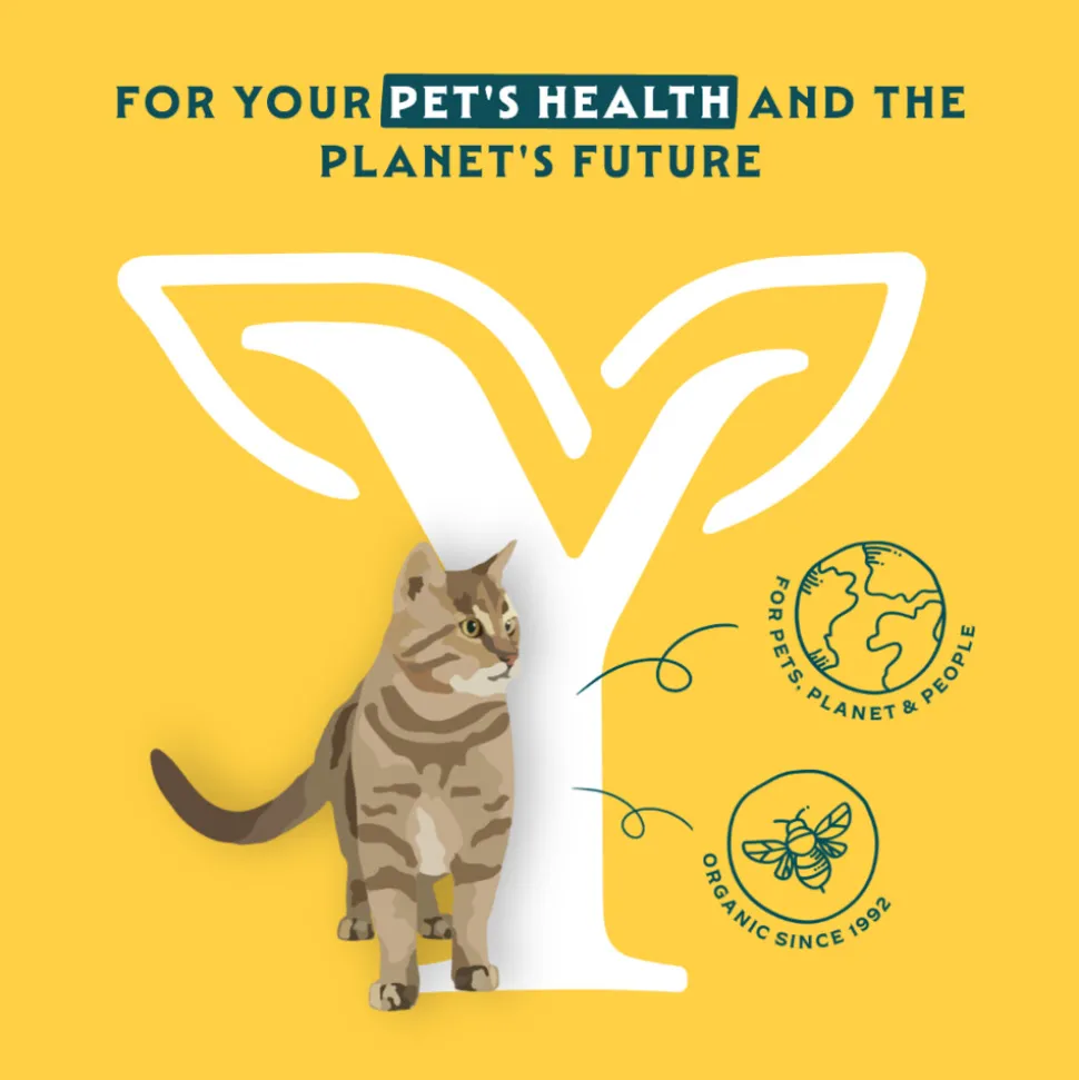 Yarrah Bio Kattenvoer Multipack Paté Graanvrij Kip & Kalkoen 8 x 100 gr