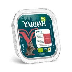 Yarrah Bio Kattenvoer Paté Rund & Kip 100 gr