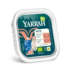 Yarrah Bio Kattenvoer Paté Zalm 100 gr