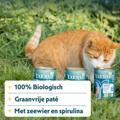 Yarrah Bio Kattenvoer Paté Vis 400 gr