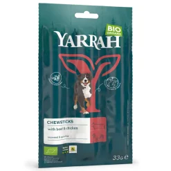 Yarrah Bio Kauwstaafjes Hond Rund 3 stuks