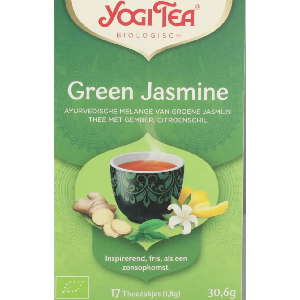 Yogi tea Green Jasmine Biologisch 17 stuks