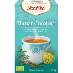 Yogi tea Throat Comfort Biologisch 17 stuks