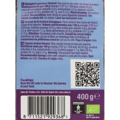 Your Organic Nature Gebroken Lijnzaad Bio 400 gr