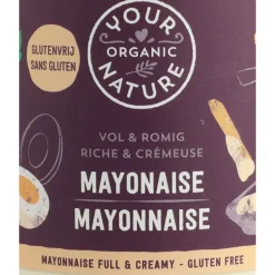 Your Organic Nature Mayonaise Vol & Romig Biologisch 370 ml
