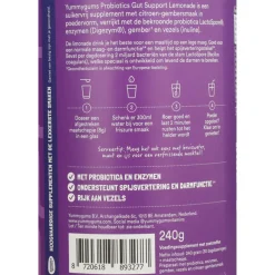 Yummygums Gut Support Lemonade 240 gr