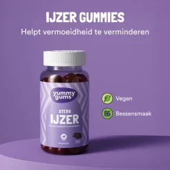 Yummygums IJzer Gummies 60 stuks
