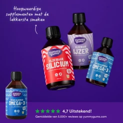 Yummygums Omega-3 Algenolie Vloeibaar 250 ml
