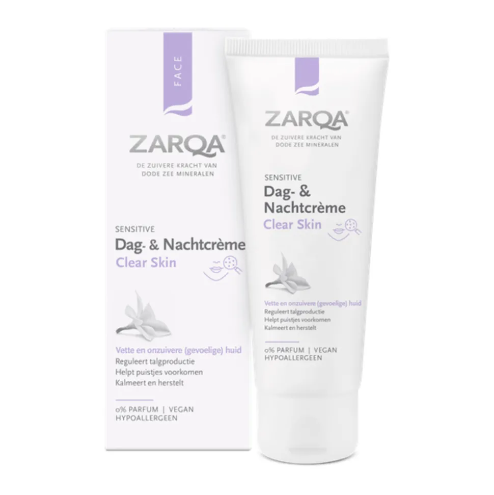 Zarqa Dag- en Nachtcrème Clear Skin 75 ml