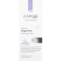 Zarqa Dagcreme Anti-Age Plus SPF15 Sensitive 50 ml