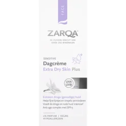 Zarqa Dagcreme Extra Dry Skin Plus SPF15 Sensitive 50 ml