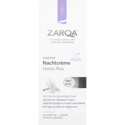 Zarqa Nachtcreme Hydra Plus Sensitive 50 ml