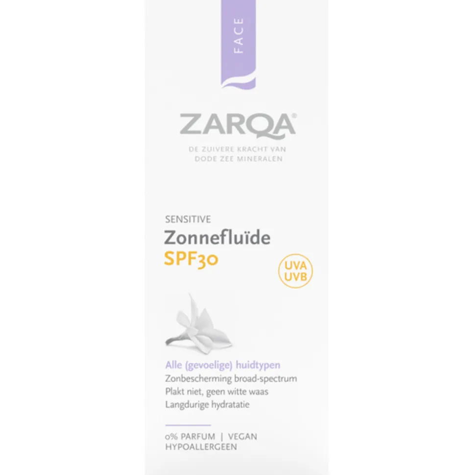 Zarqa Zonnefluïde SPF 30 Sensitive 50 ml