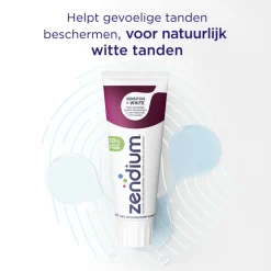 Zendium Tandpasta Sensitive+ White 75 ml