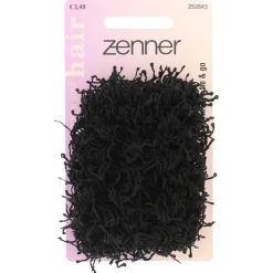 Zenner Elastiek Ruffel Zwart 2 stuks