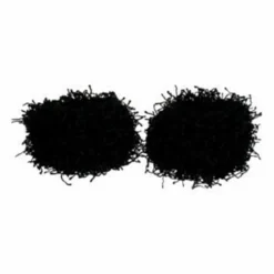 Zenner Elastiek Ruffel Zwart 2 stuks