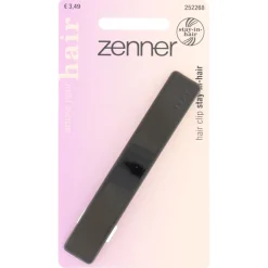 Zenner Haarspeld Stay-in-Hair Zwart 9cm