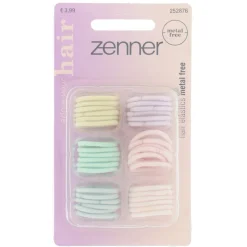 Zenner Kids Haarelastieken Pastel 36 stuks