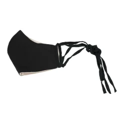 Zenner Mondkapje Zwart met koord 1 Stuk
