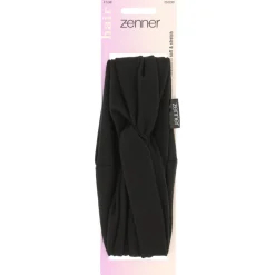 Zenner Twisted Haarband Zwart