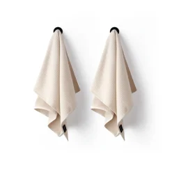 ZO Handdoek Gerecycled Katoen Naturel 2 stuks