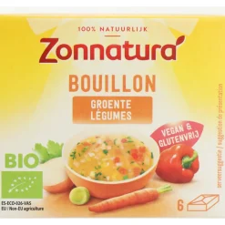 Zonnatura Groentebouillon Tabletten Biologisch 6 x 11 gr