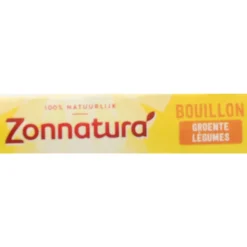 Zonnatura Groentebouillon Tabletten Biologisch 6 x 11 gr