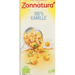 Zonnatura Kamille Thee Biologisch 20 stuks