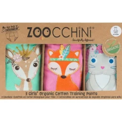 Zoocchini Oefenbroekjes 3-4 jaar Woodland Princesses 3 stuks