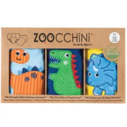 Zoocchini Oefenbroekjes 2-3 jaar Jurassic Pals 3 stuks