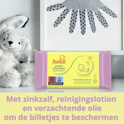 Zwitsal Billendoekjes Sensitive Voordeelverpakking 24x57= 1368 stuks