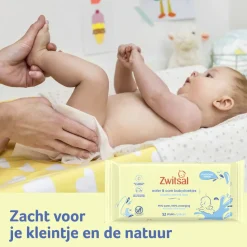 Zwitsal Water & Care Babydoekjes met Zwitsalgeur 12x52 = 624 stuks